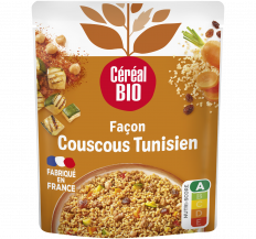 plat cuisiné façon couscous tunisien bourgour légumes et saveurs orientales