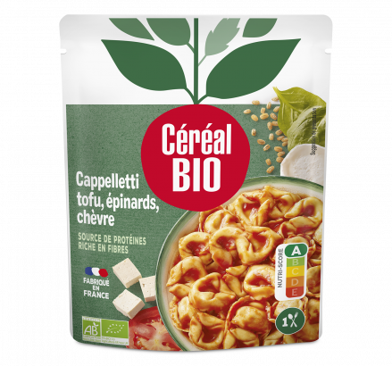 CAPPELLETTI geitenkaas, tofu & spinazie