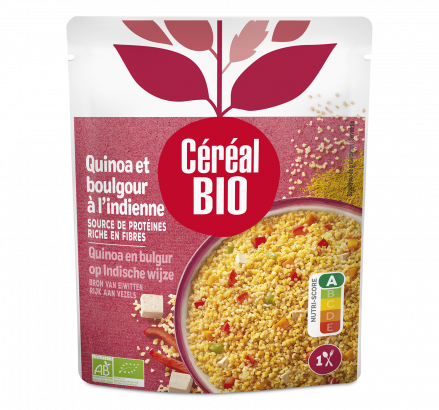 QUINOA & BULGUR op Indische wijze